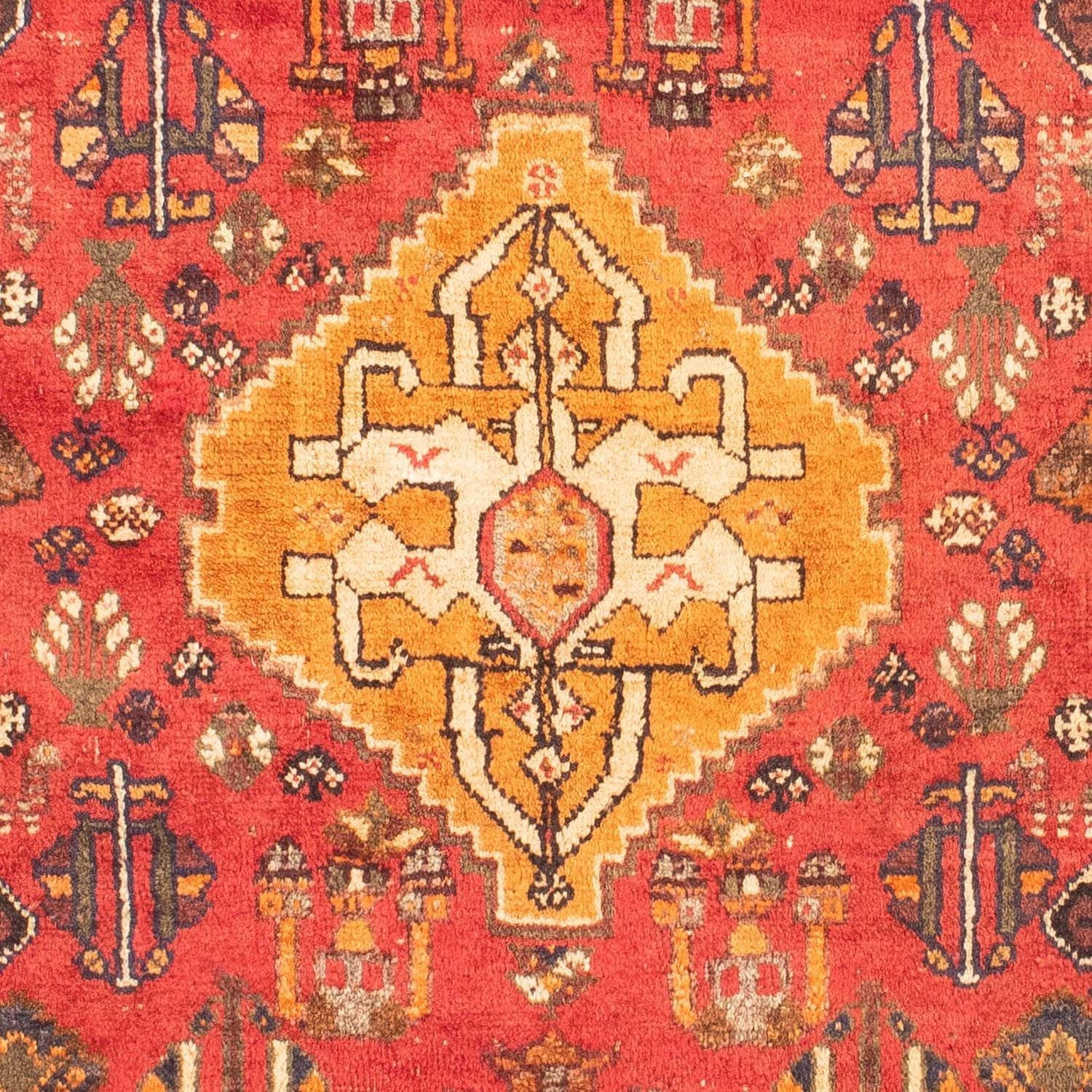 Tappeto Persero - Nomade - 159 x 106 cm - rosso scuro