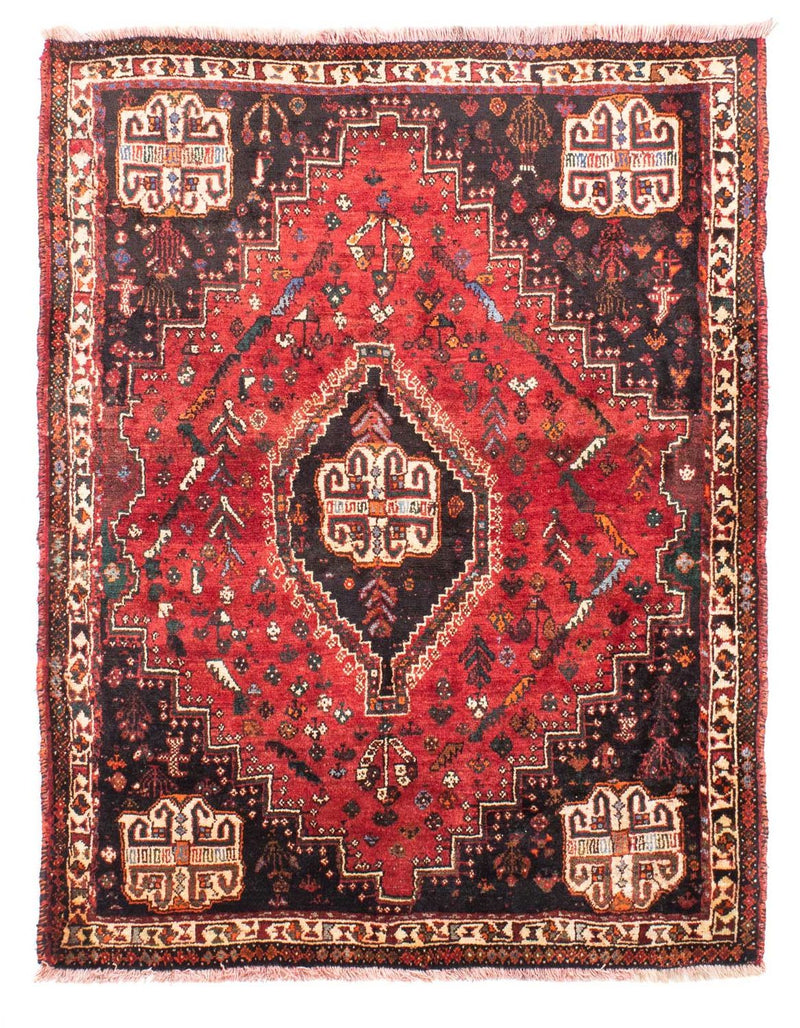 Tappeto Persero - Nomade - 162 x 117 cm - rosso scuro