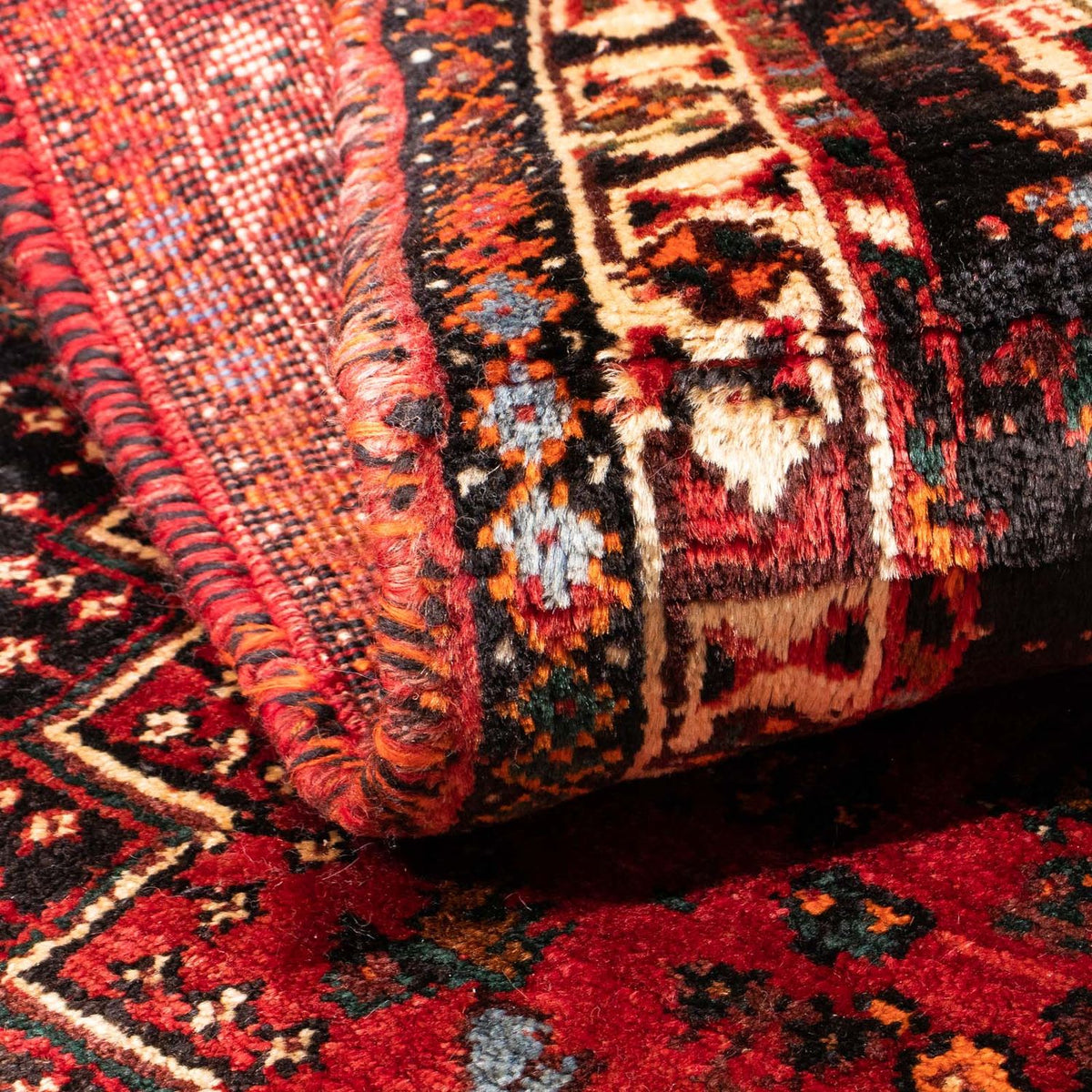 Tappeto Persero - Nomade - 162 x 117 cm - rosso scuro