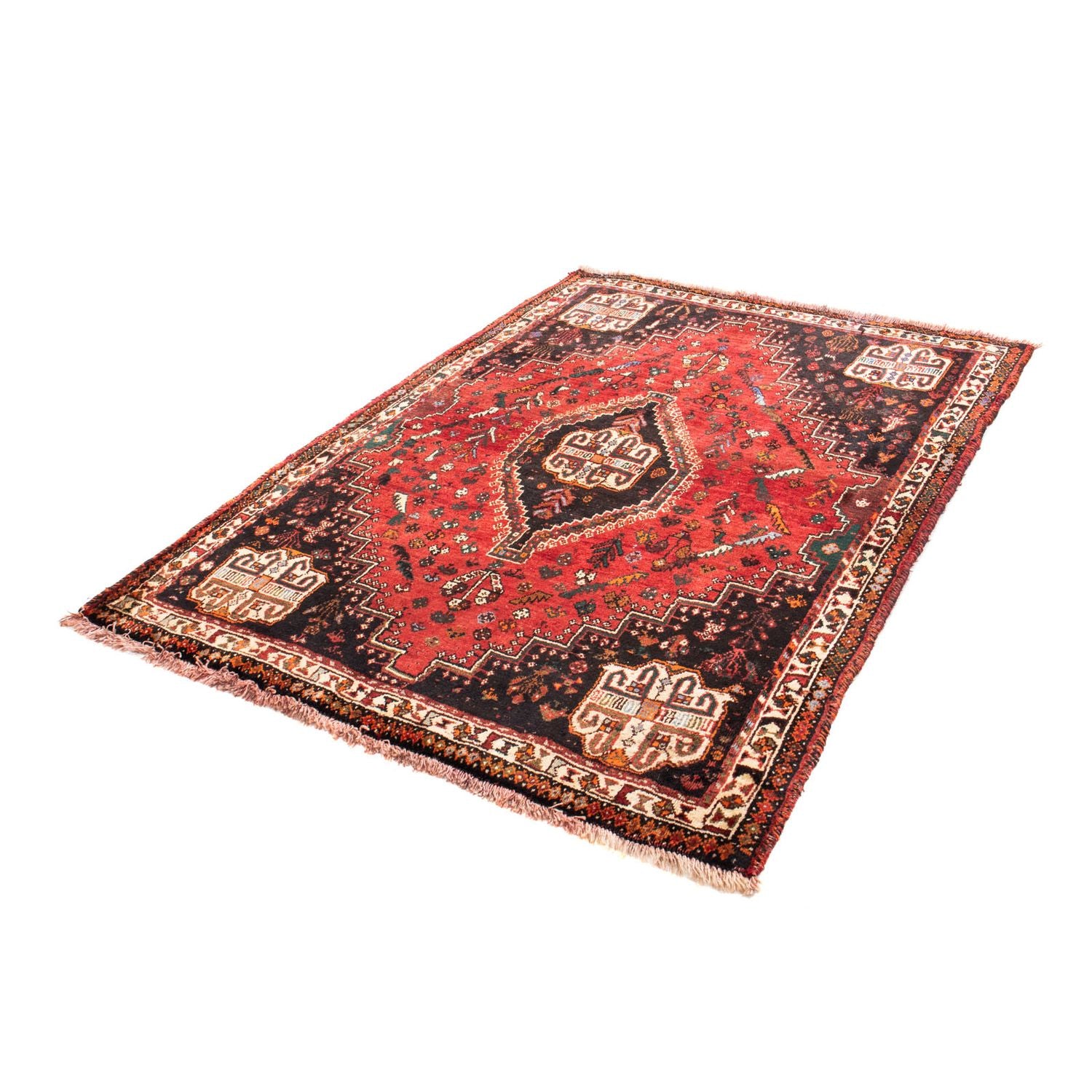 Tappeto Persero - Nomade - 162 x 117 cm - rosso scuro