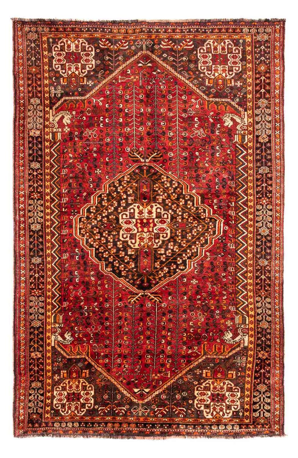 Tappeto Persero - Nomade - 250 x 160 cm - rosso scuro