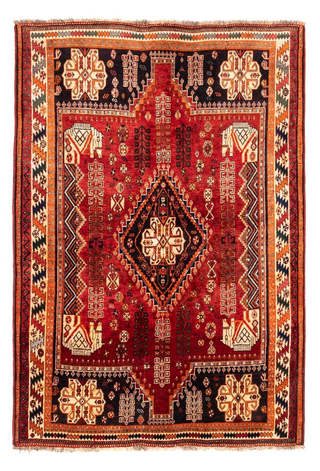 Tappeto Persero - Nomade - 240 x 167 cm - rosso scuro
