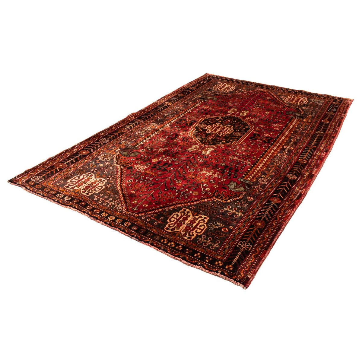 Tappeto Persero - Nomade - 253 x 160 cm - rosso scuro