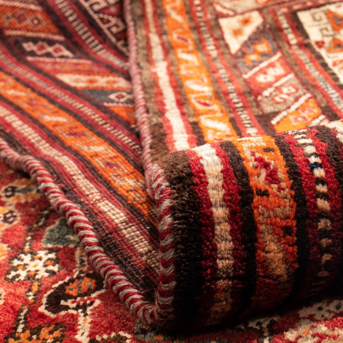 Tappeto Persero - Nomade - 240 x 190 cm - rosso scuro