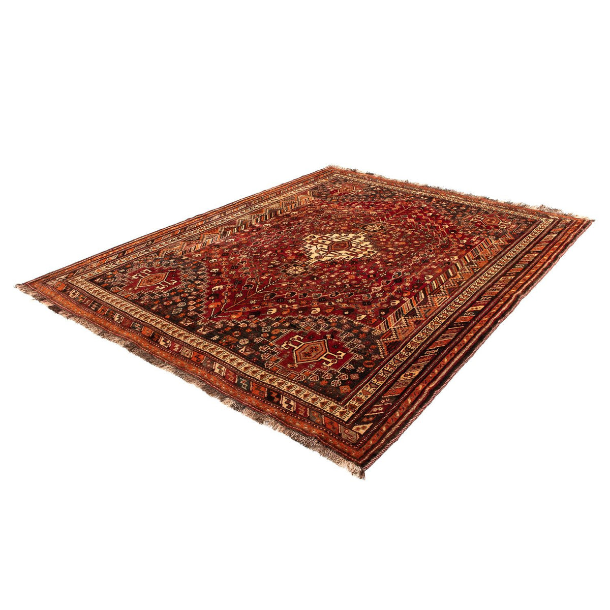 Tappeto Persero - Nomade - 240 x 190 cm - rosso scuro