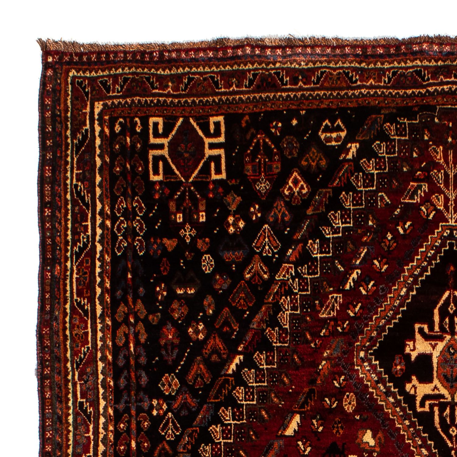 Tappeto Persero - Nomade - 266 x 187 cm - rosso scuro