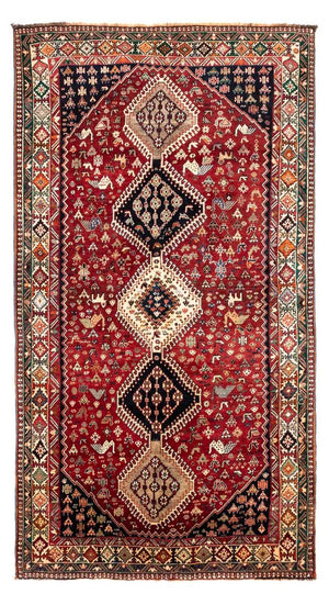 Tappeto Persero - Nomade - 285 x 160 cm - rosso scuro