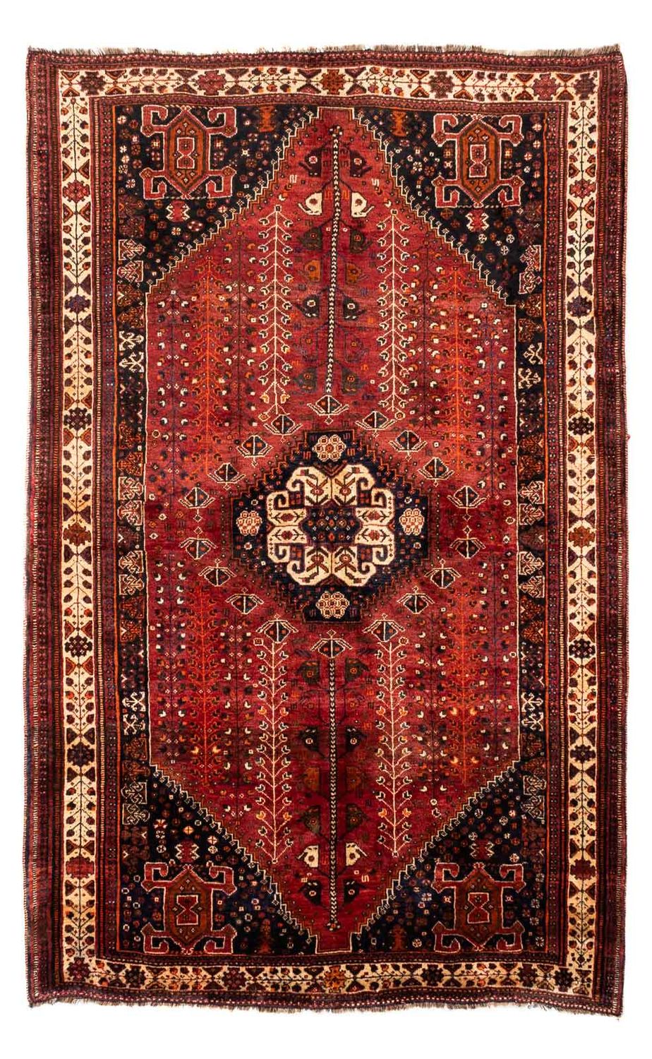 Tappeto Persero - Nomade - 258 x 163 cm - rosso scuro