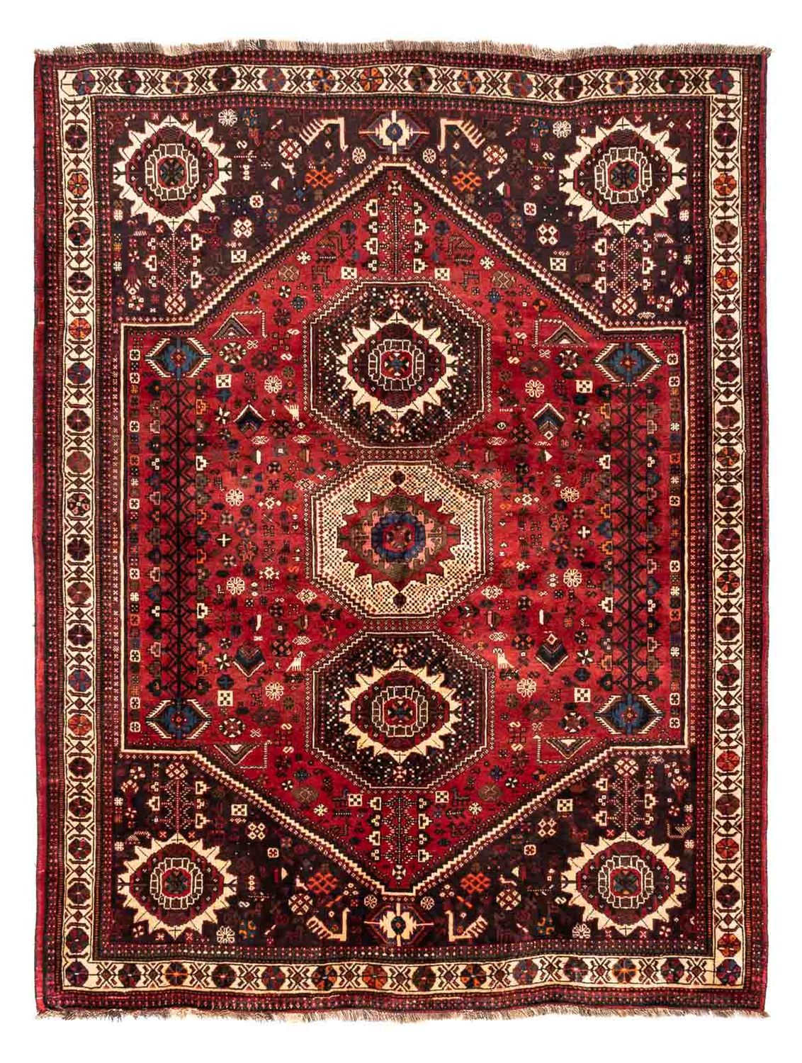 Tappeto Persero - Nomade - 244 x 183 cm - rosso scuro