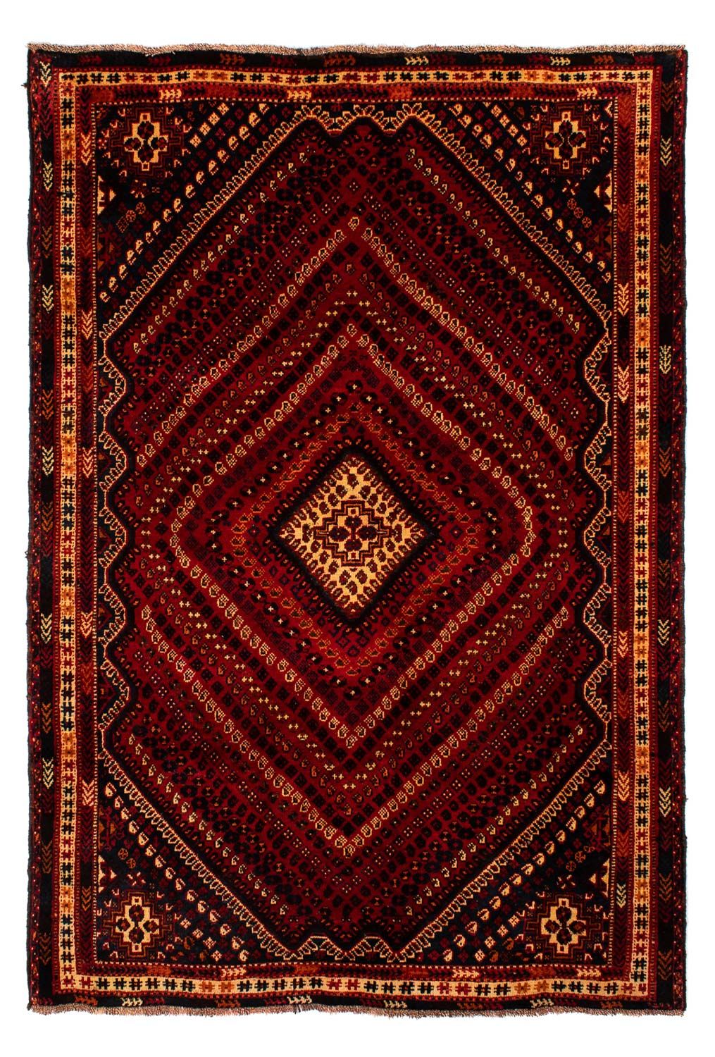 Tappeto Persero - Nomade - 277 x 193 cm - rosso scuro