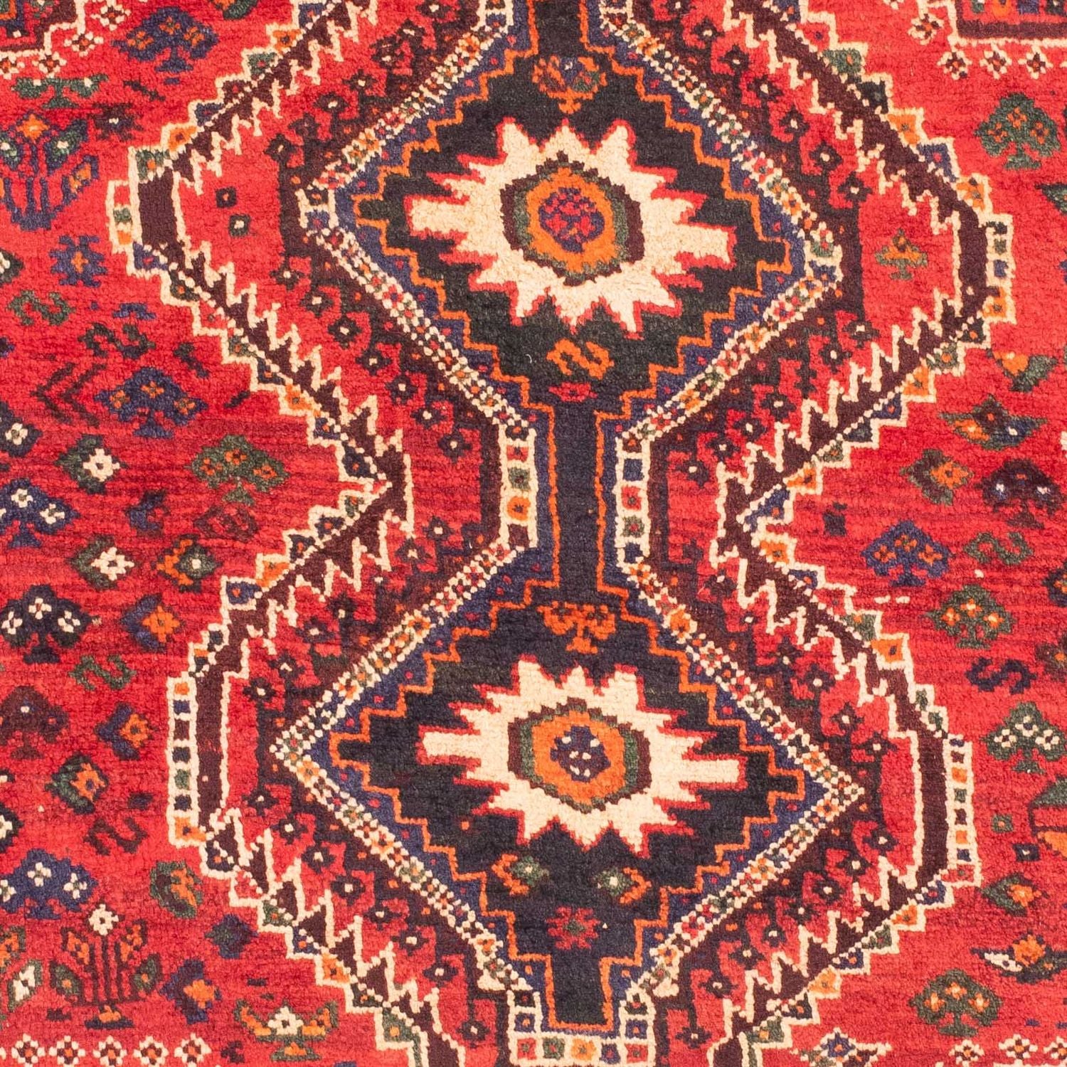 Tappeto Persero - Nomade - 150 x 118 cm - rosso scuro