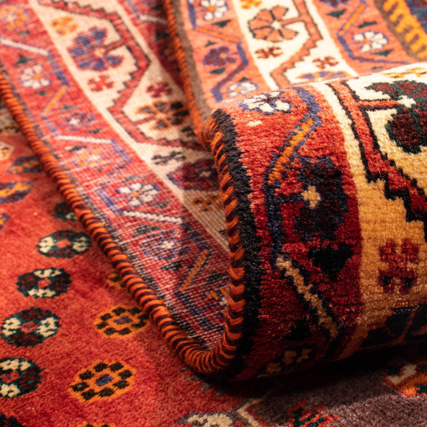 Tappeto Persero - Nomade - 290 x 173 cm - rosso scuro