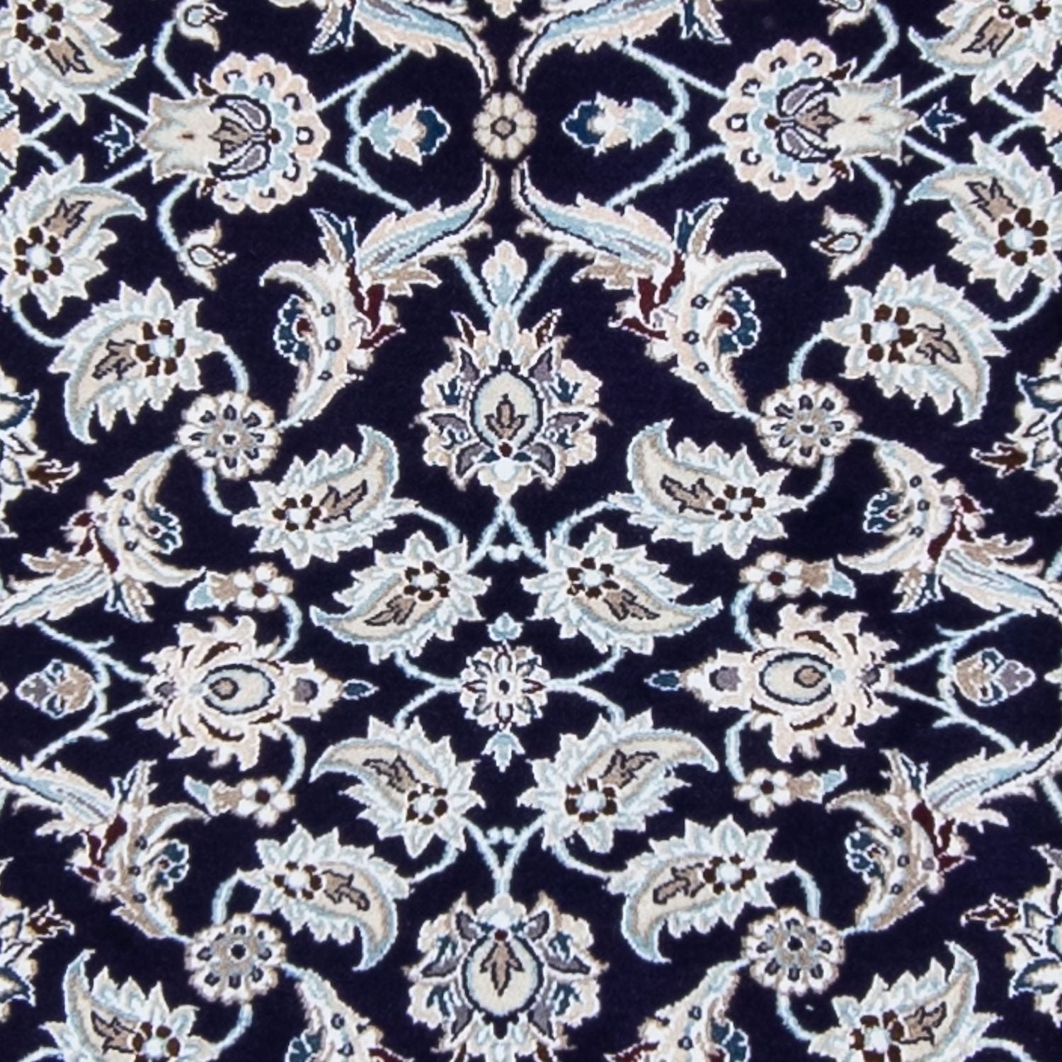 Tappeto corsia Tappeto Persero - Nain - Reale - 367 x 75 cm - blu scuro