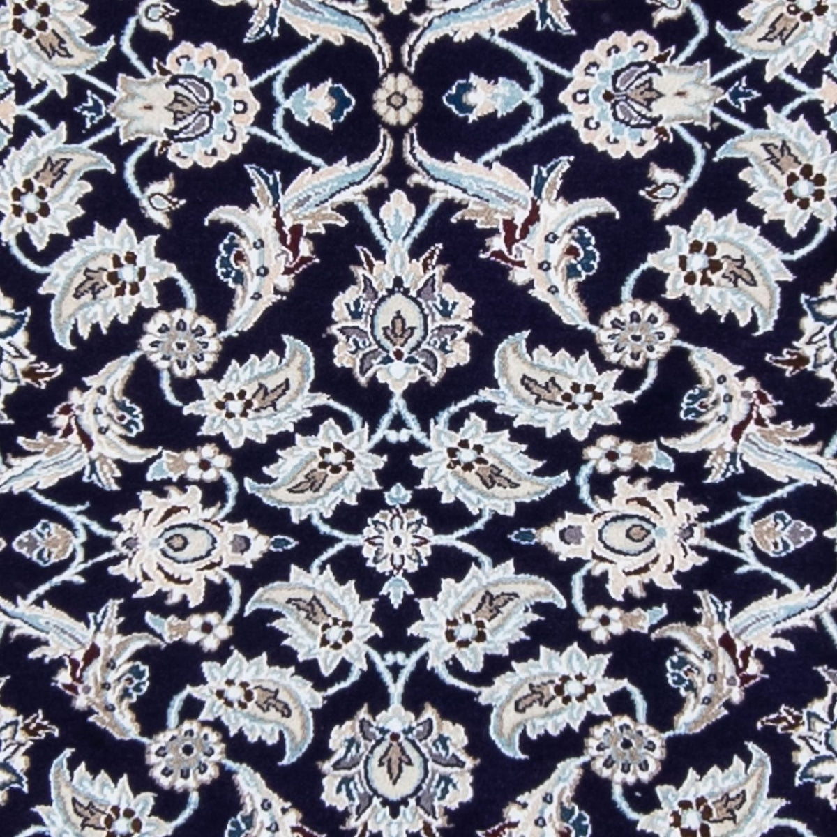 Tappeto corsia Tappeto Persero - Nain - Reale - 367 x 75 cm - blu scuro