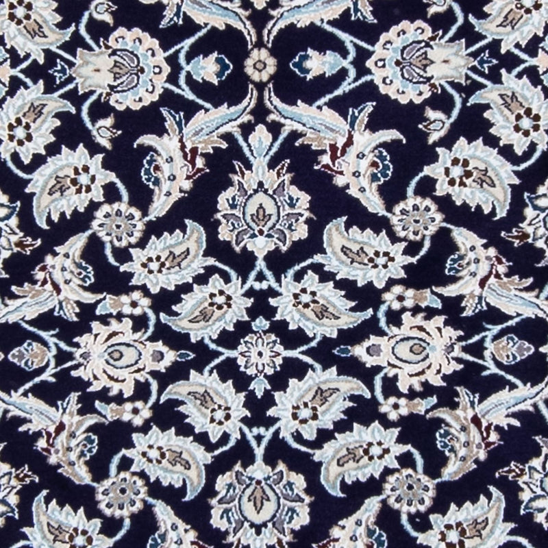 Tappeto corsia Tappeto Persero - Nain - Reale - 367 x 75 cm - blu scuro