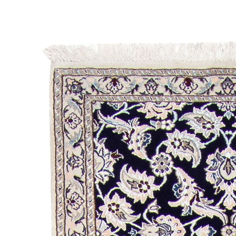 Tappeto corsia Tappeto Persero - Nain - Reale - 367 x 75 cm - blu scuro
