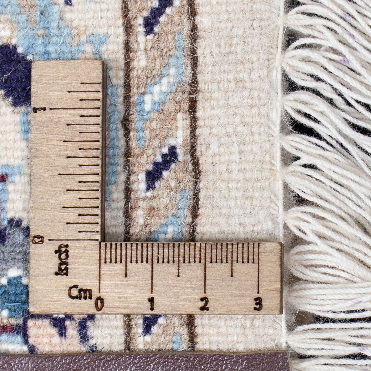 Tappeto corsia Tappeto Persero - Nain - Reale - 367 x 75 cm - blu scuro