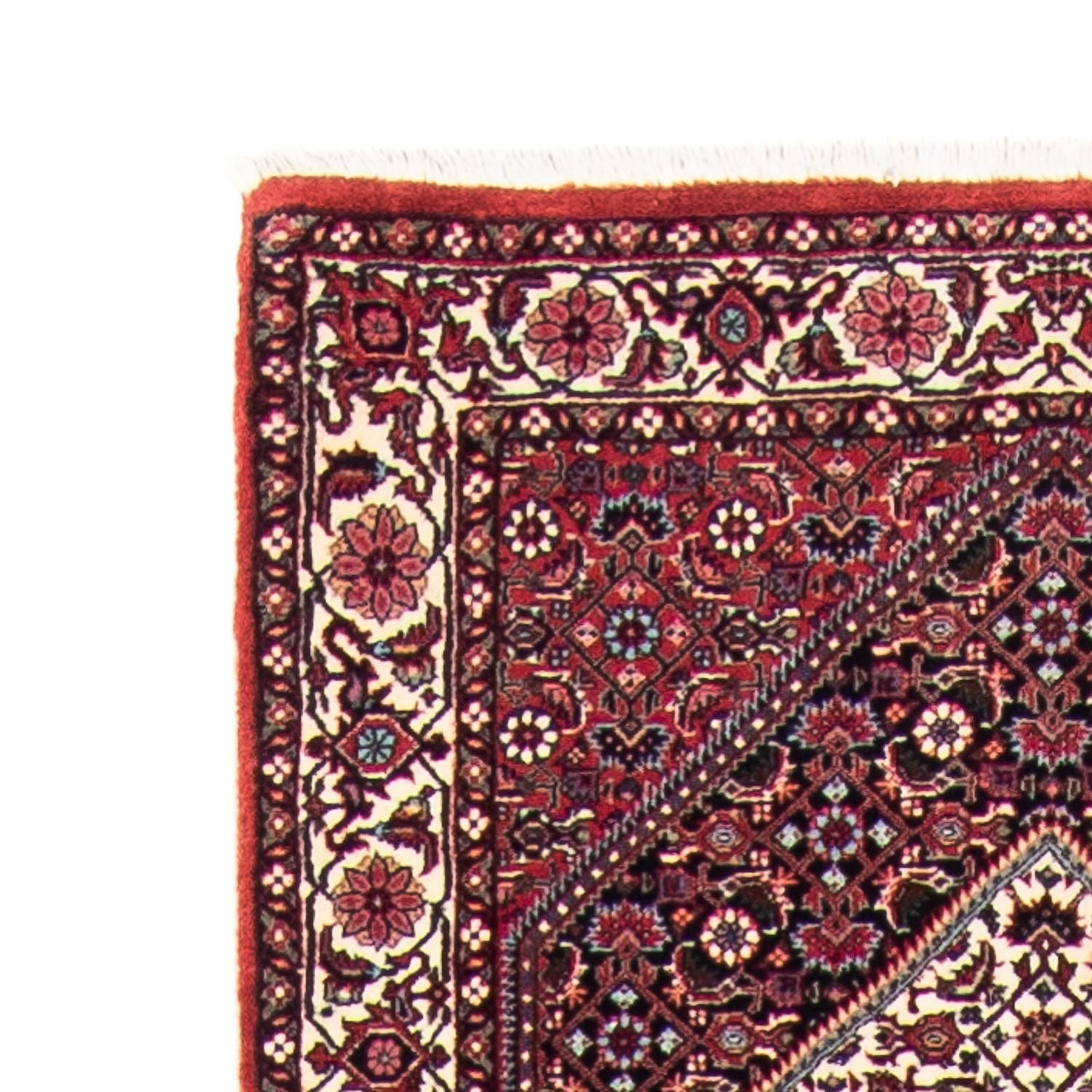 Tappeto corsia Tappeto Persero - Bidjar - 415 x 78 cm - rosso scuro
