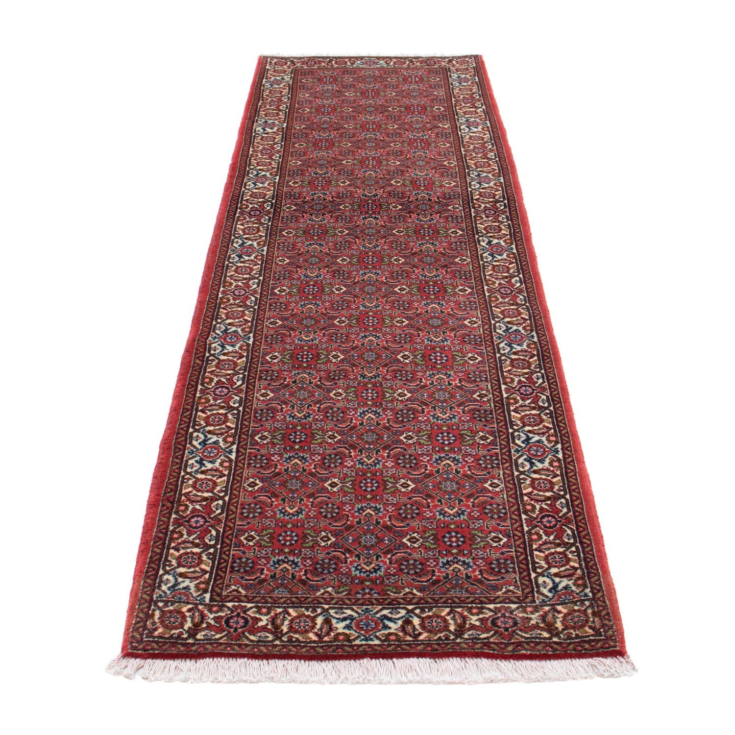 Tappeto corsia Tappeto Persero - Bidjar - 243 x 68 cm - rosso chiaro