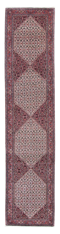 Tappeto corsia Tappeto Persero - Bidjar - 418 x 86 cm - rosso chiaro