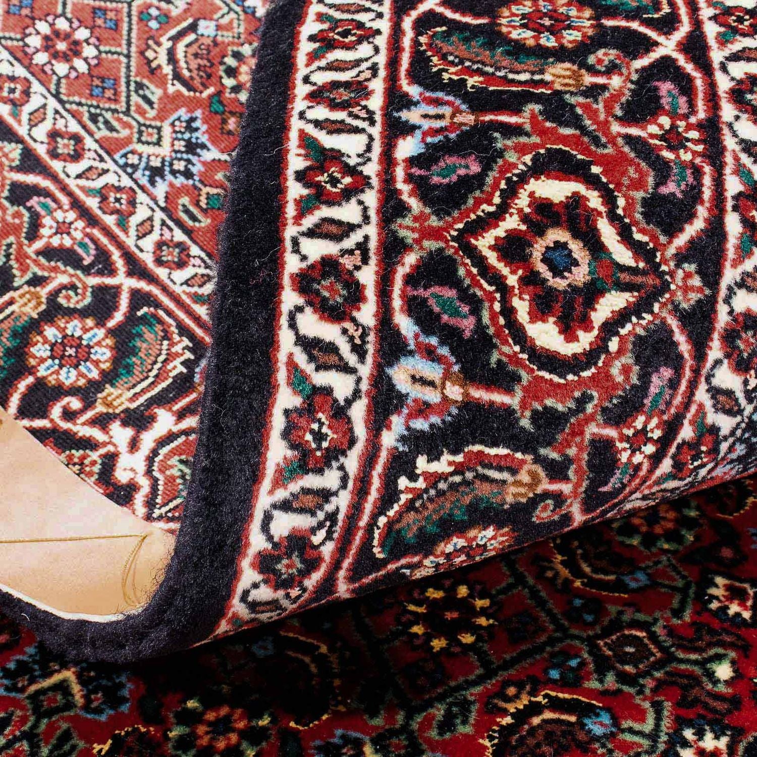 Tappeto Persero - Bidjar - 175 x 109 cm - rosso scuro