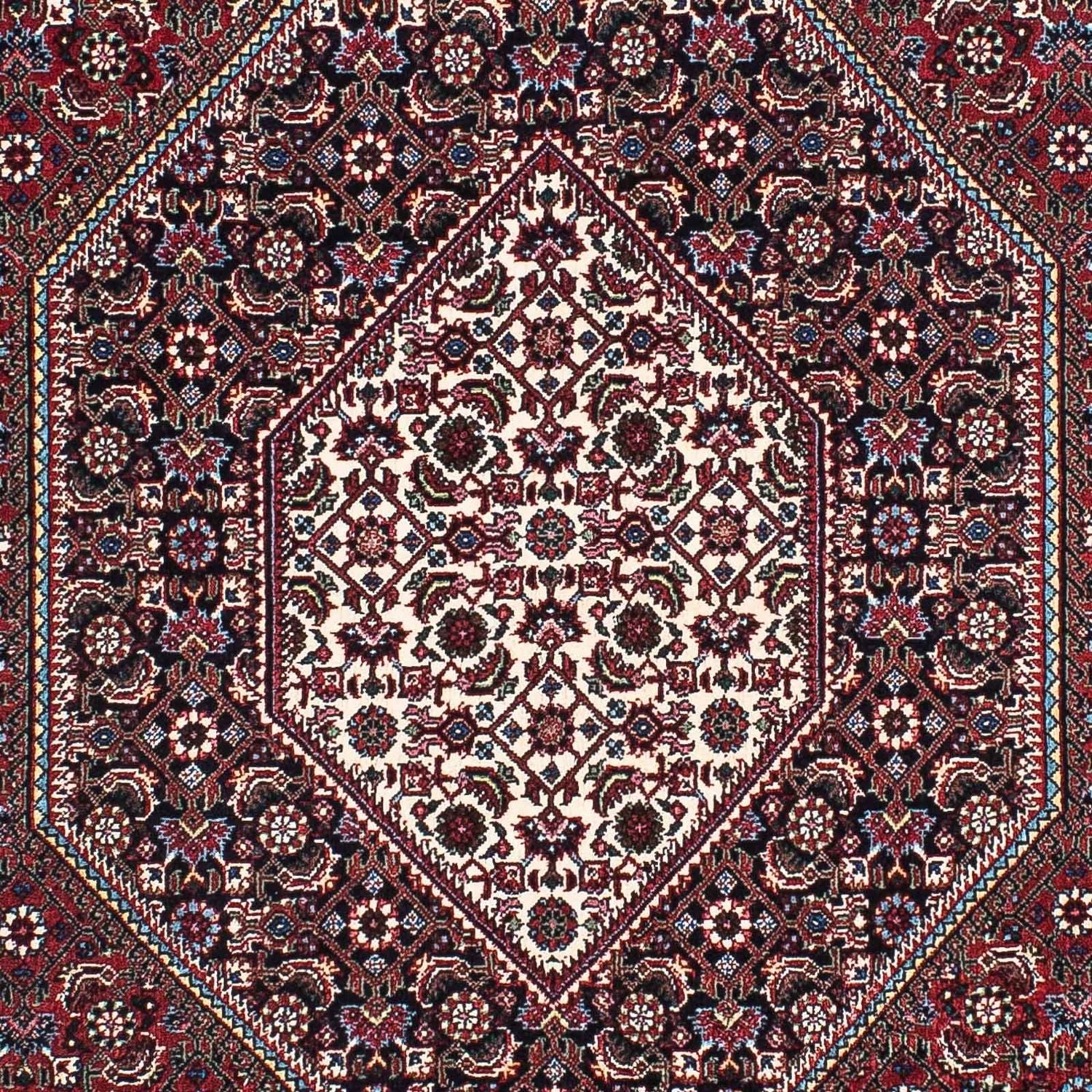 Tappeto corsia Tappeto Persero - Bidjar - 196 x 108 cm - blu scuro