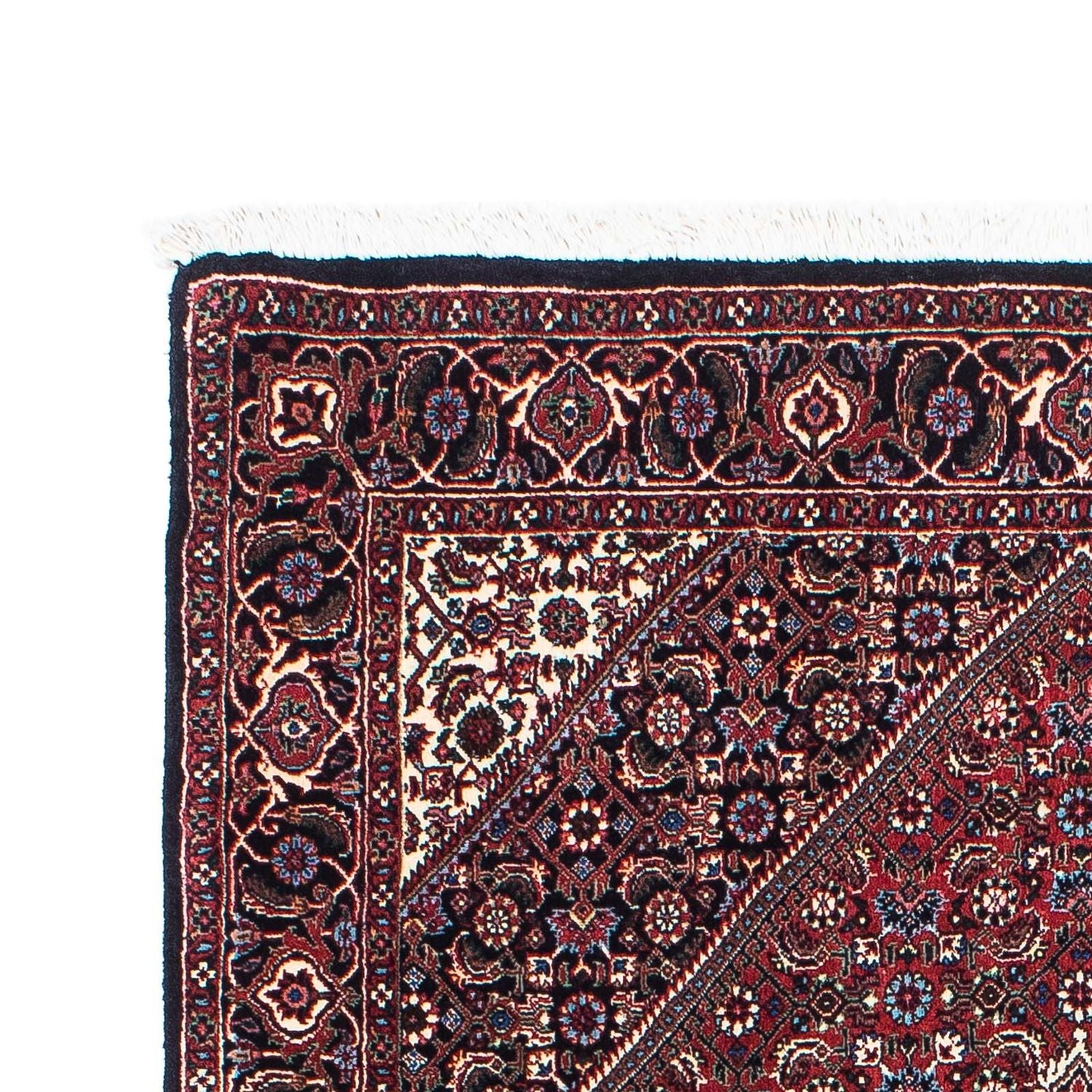 Tappeto corsia Tappeto Persero - Bidjar - 196 x 108 cm - blu scuro