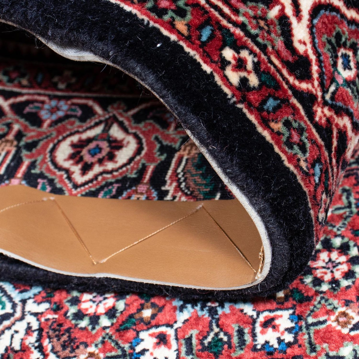 Tappeto corsia Tappeto Persero - Bidjar - 196 x 108 cm - blu scuro