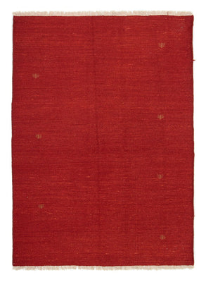 Tappeto Gabbeh - Persero - 194 x 140 cm - rosso