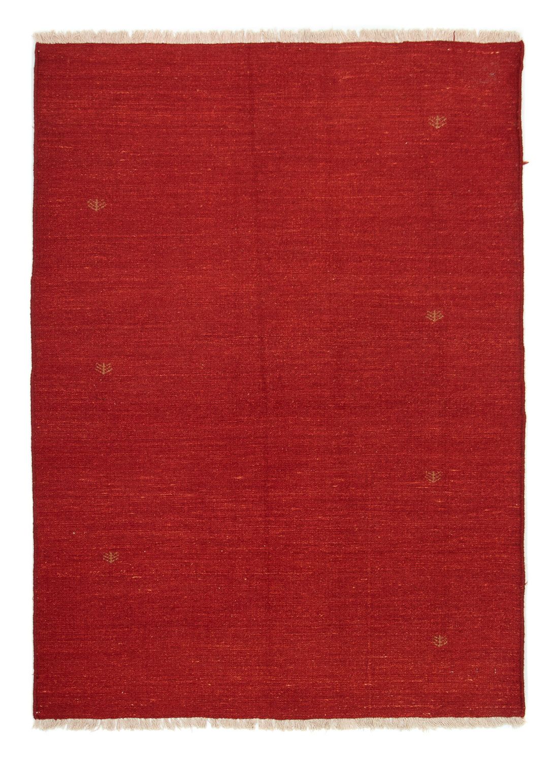 Tappeto Gabbeh - Persero - 194 x 140 cm - rosso