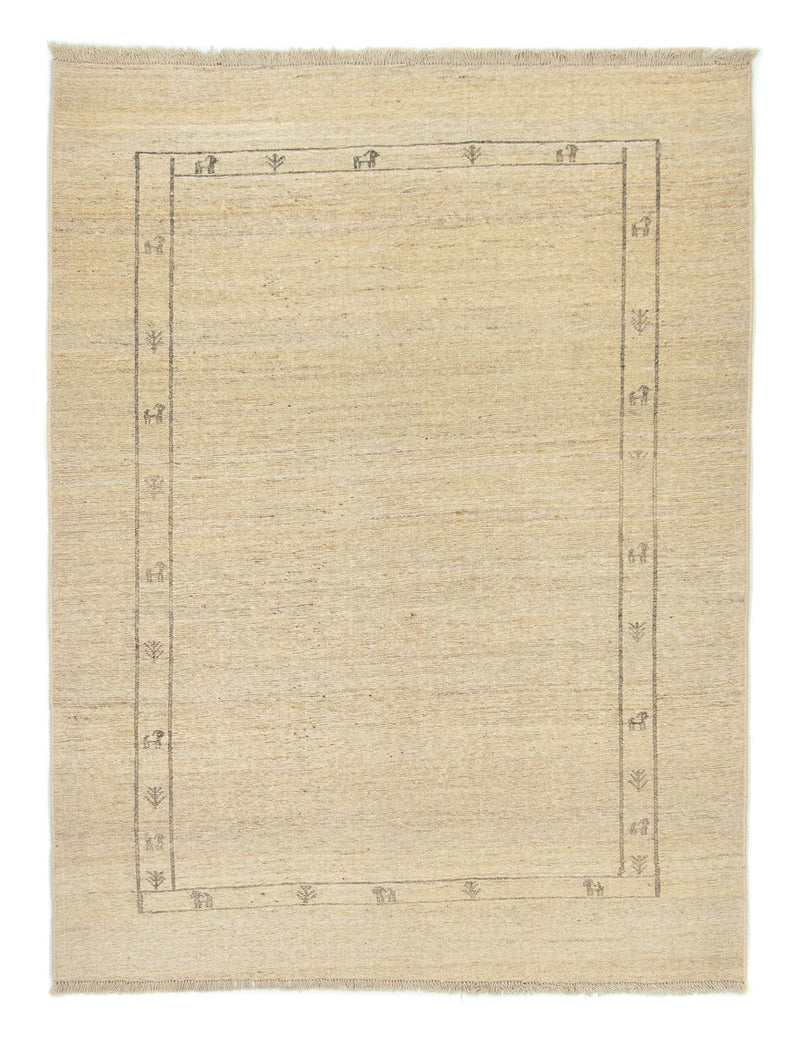 Tappeto Gabbeh - Persero - 197 x 147 cm - beige