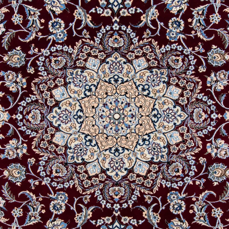 Tappeto Persero - Nain - Reale - 305 x 201 cm - rosso scuro