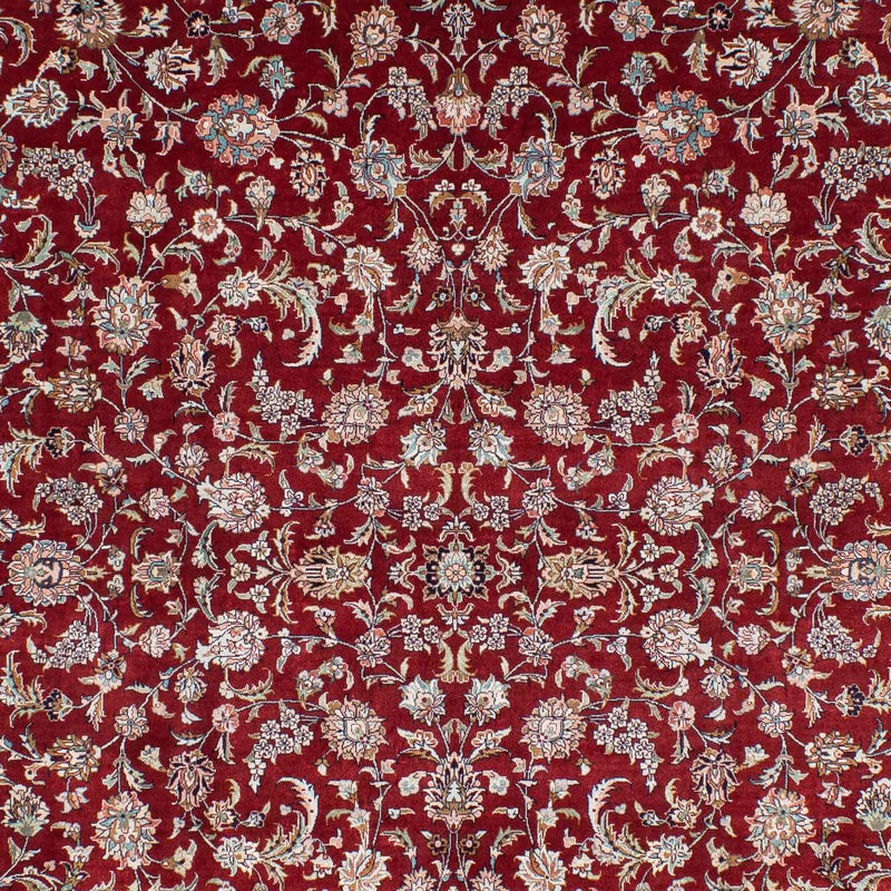 Tappeto orientale - Hereke - 246 x 170 cm - rosso scuro