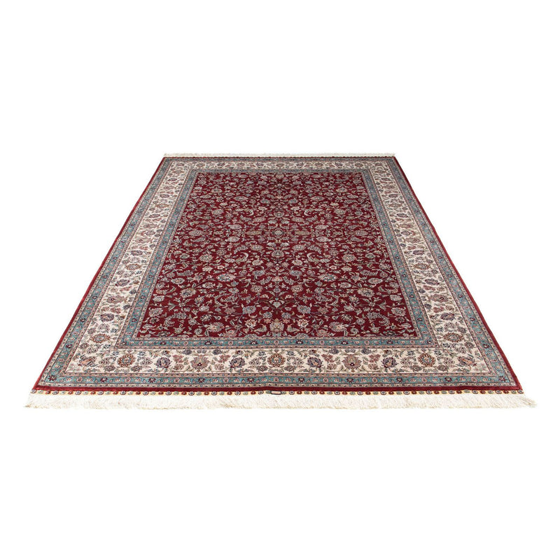 Tappeto orientale - Hereke - 246 x 170 cm - rosso scuro