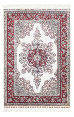 Tappeto orientale - Hereke - 137 x 91 cm - rosso scuro