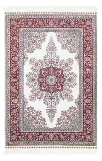 Tappeto orientale - Hereke - 137 x 91 cm - rosso scuro
