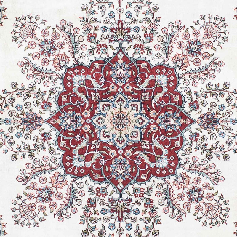 Tappeto orientale - Hereke - 137 x 91 cm - rosso scuro
