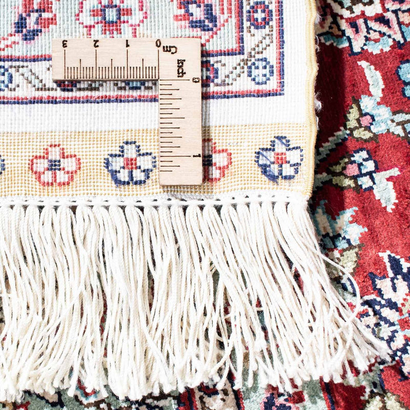 Tappeto orientale - Hereke - 137 x 91 cm - rosso scuro