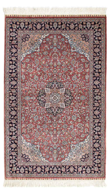 Tappeto orientale - Hereke - 152 x 91 cm - rosso scuro