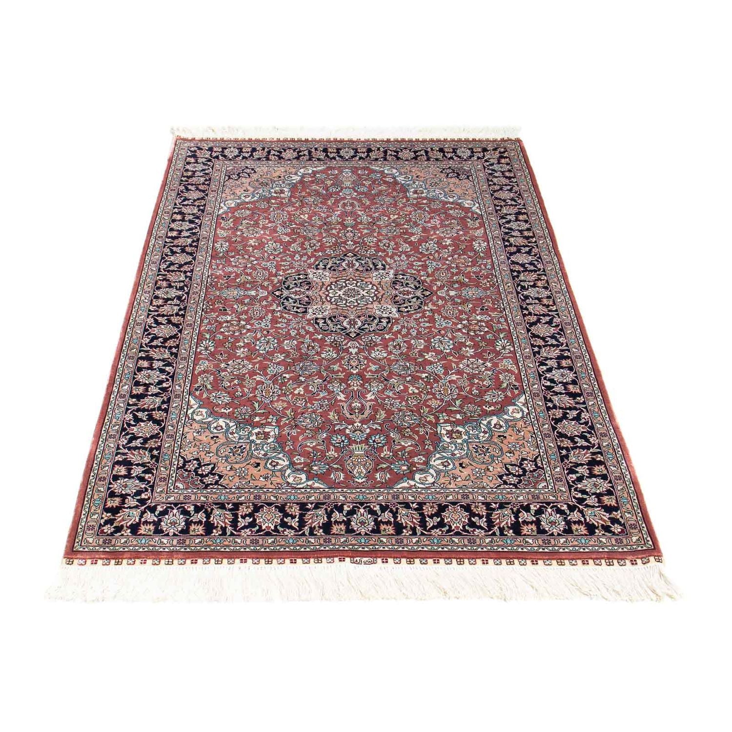 Tappeto orientale - Hereke - 152 x 91 cm - rosso scuro