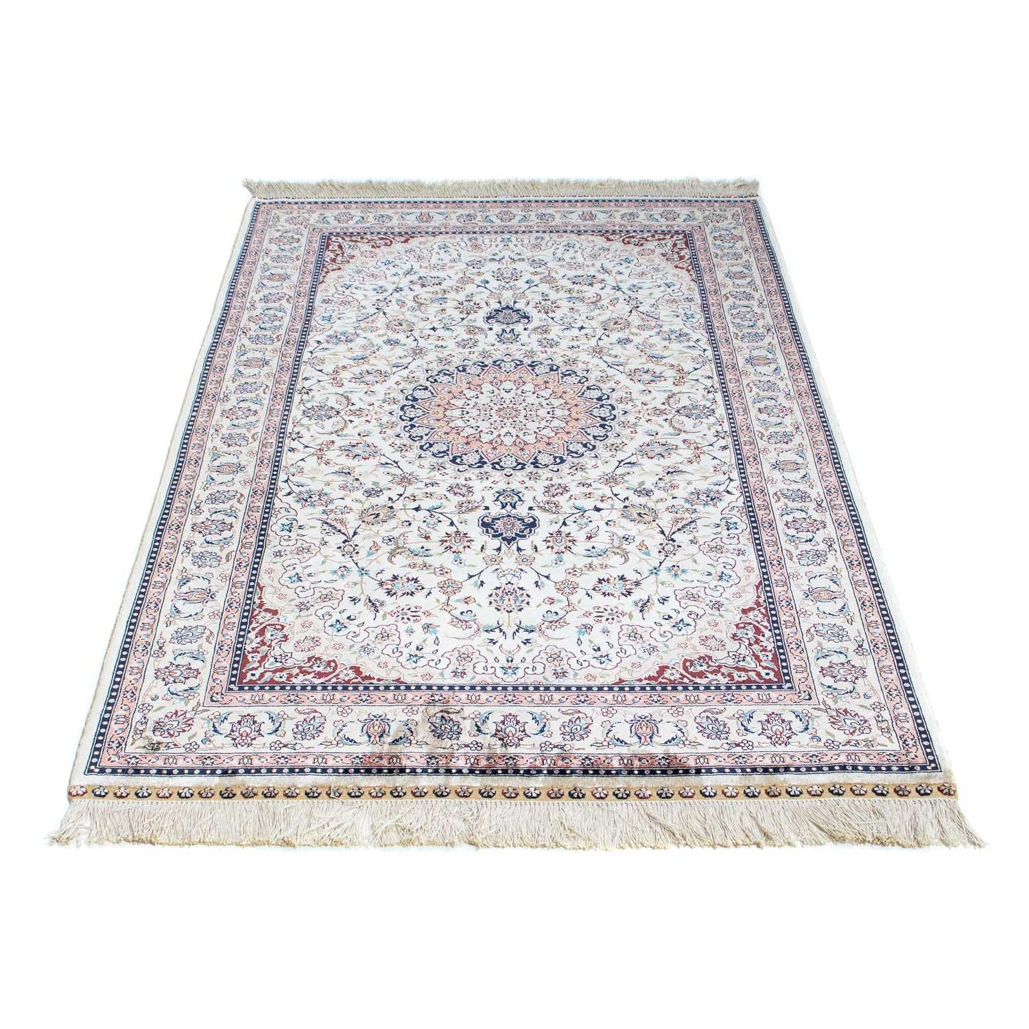 Tappeto orientale - Hereke - 152 x 91 cm - rosso scuro
