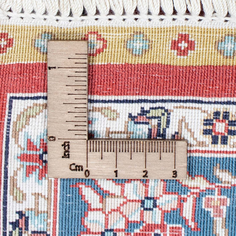 Tappeto corsia Tappeto orientale - Hereke - 369 x 78 cm - rosso scuro