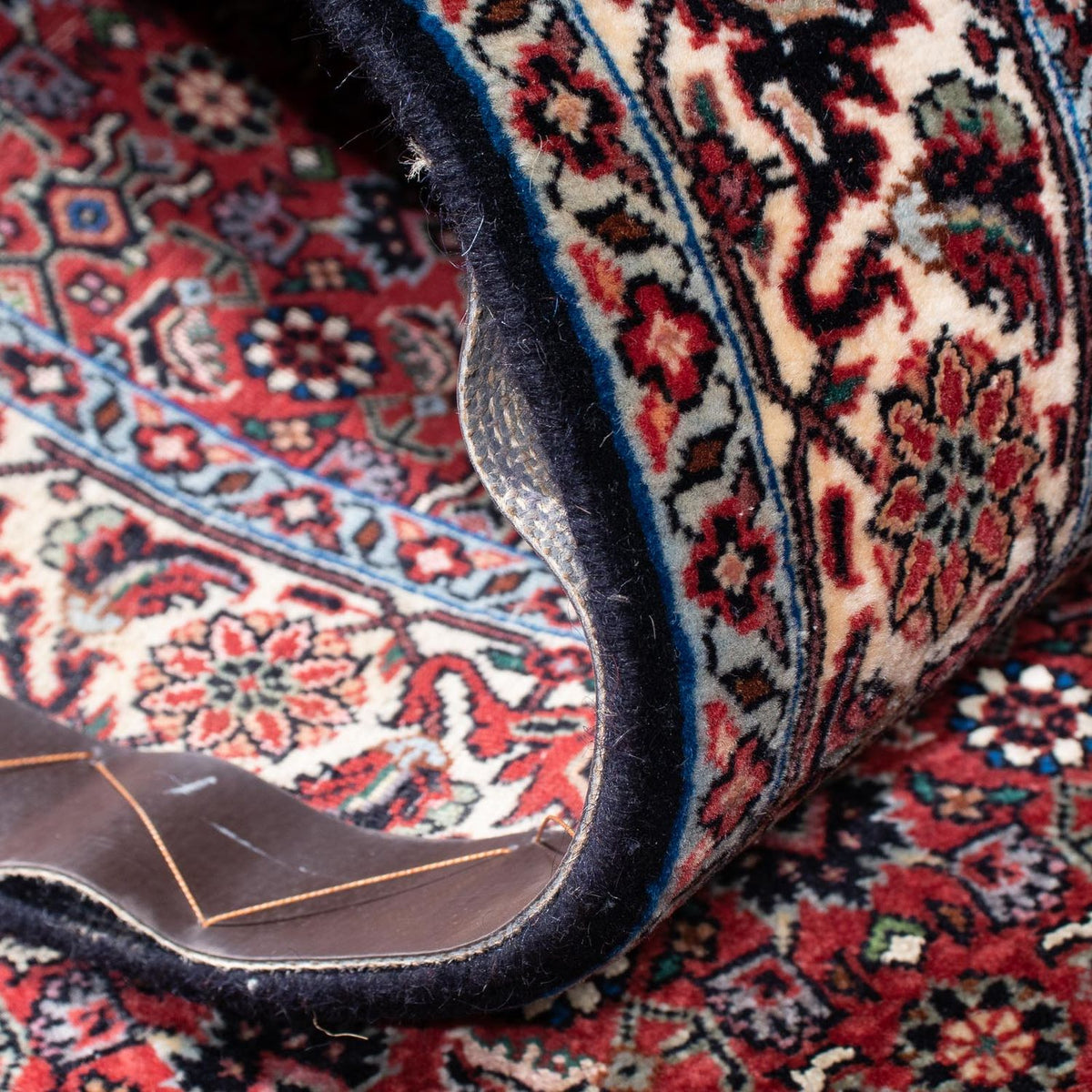 Tappeto corsia Tappeto Persero - Bidjar - 295 x 84 cm - rosso scuro