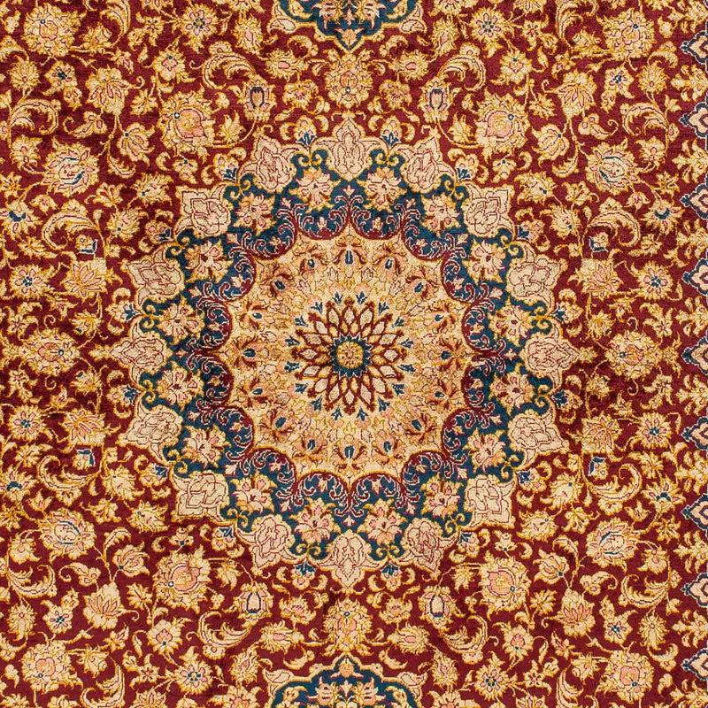 Tappeto di seta - seta cinese - 198 x 137 cm - multicolore