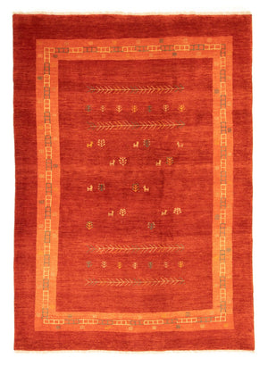 Tappeto Gabbeh - Loribaft Persero - 233 x 173 cm - rosso