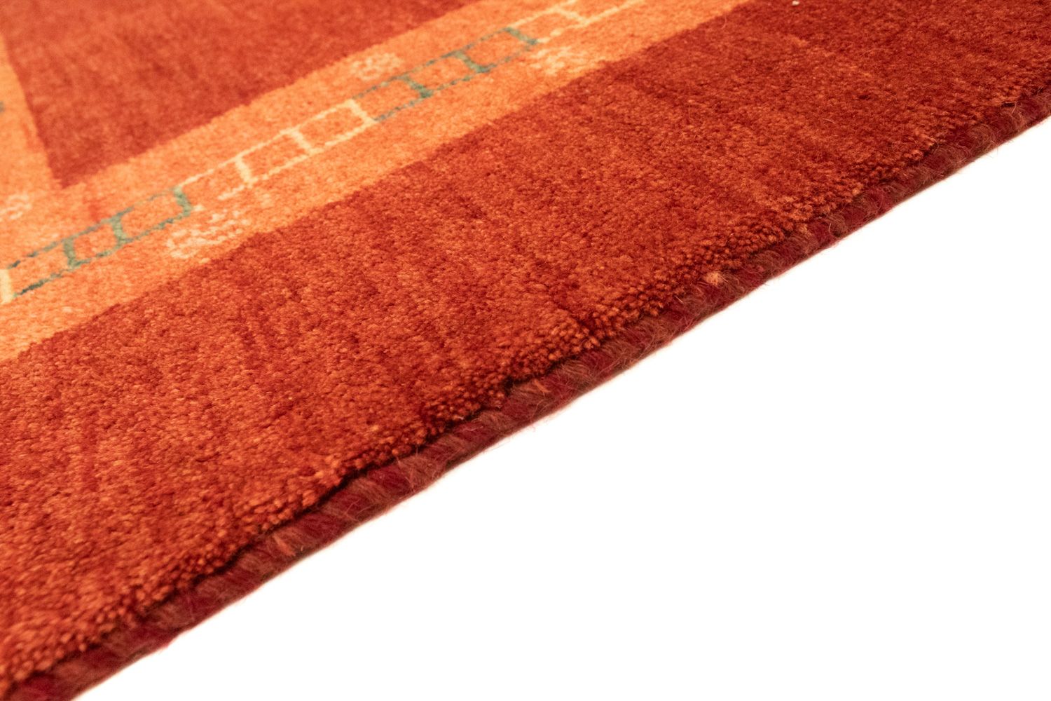 Tappeto Gabbeh - Loribaft Persero - 233 x 173 cm - rosso