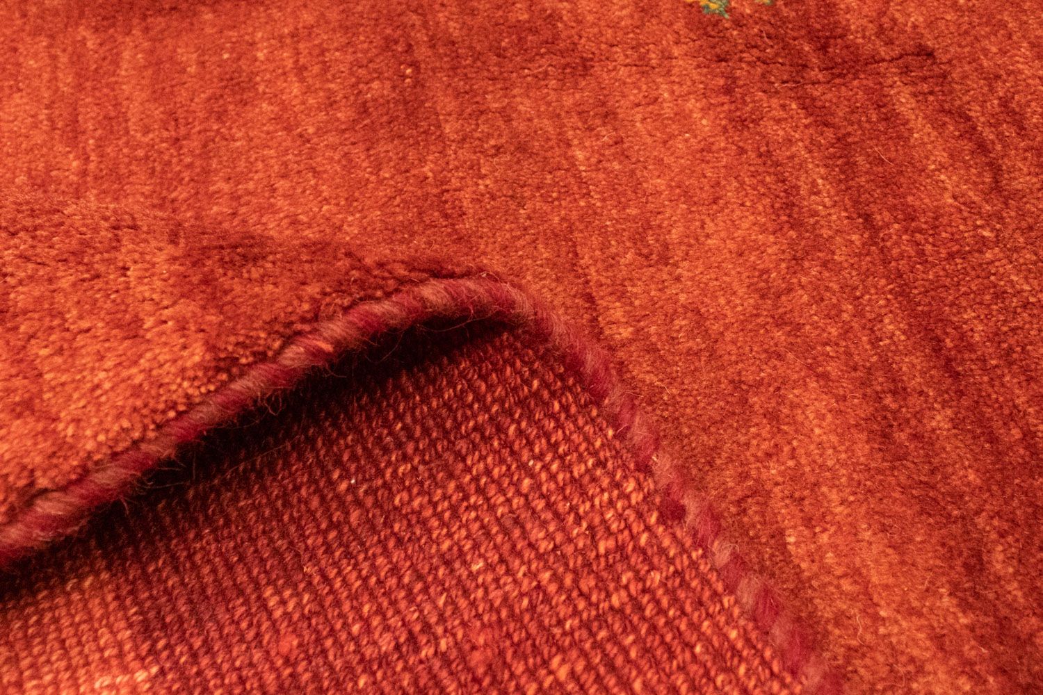 Tappeto Gabbeh - Loribaft Persero - 233 x 173 cm - rosso