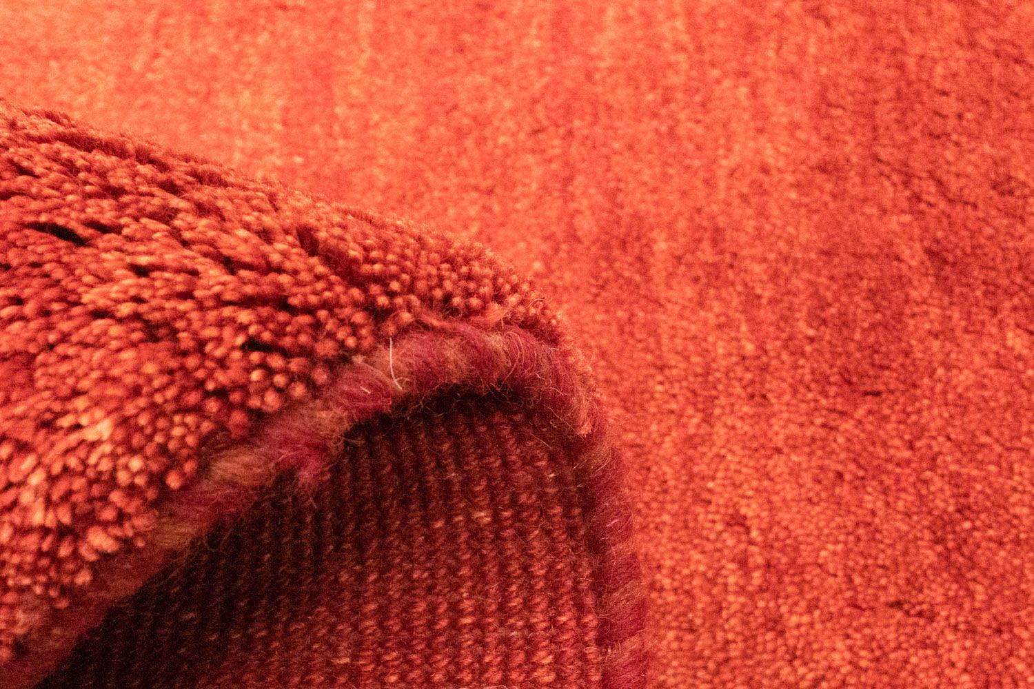 Tappeto Gabbeh - Persero - 128 x 71 cm - rosso