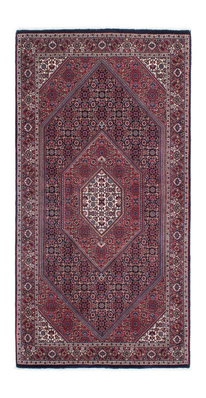 Tappeto corsia Tappeto Persero - Bidjar - 202 x 99 cm - blu scuro