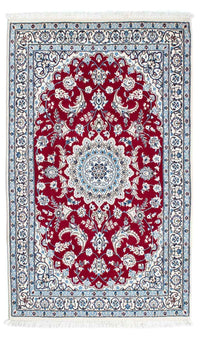 Tappeto Persero - Nain - Reale - 184 x 108 cm - rosso scuro